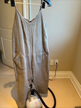 Tuck Shop Trading Company Gauze Cotton Jumpsuit